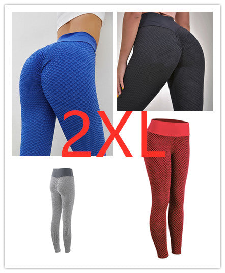 Plaid Leggings Fitness Yoga Pants