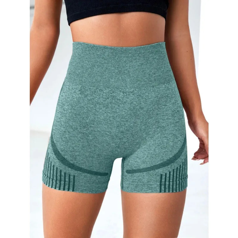 New Yoga Shorts Women Seamless Leggings High Waist