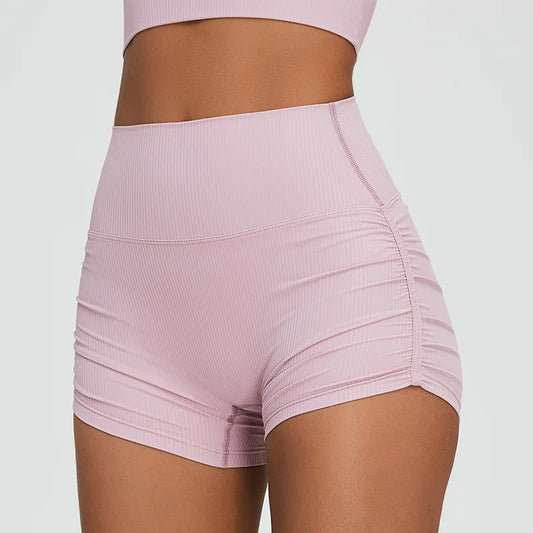 Pleated Sports Shorts